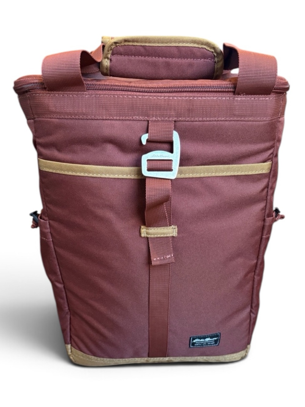 Eddie Bauer Bygone 20L Insulated Backpack Cooler Burgundy